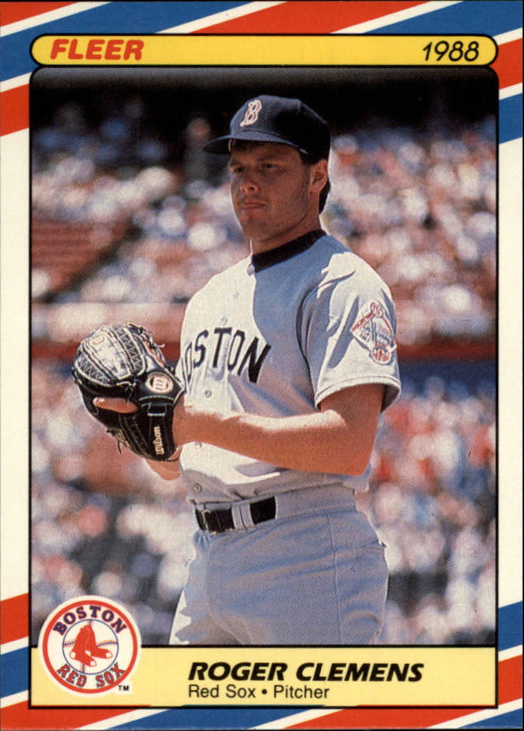 1988 Fleer Superstars Baseball Cards   009      Roger Clemens